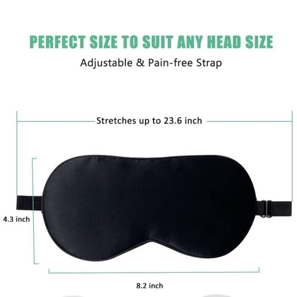 2 Pack of Sleeping Masks - Picture 4 of 4